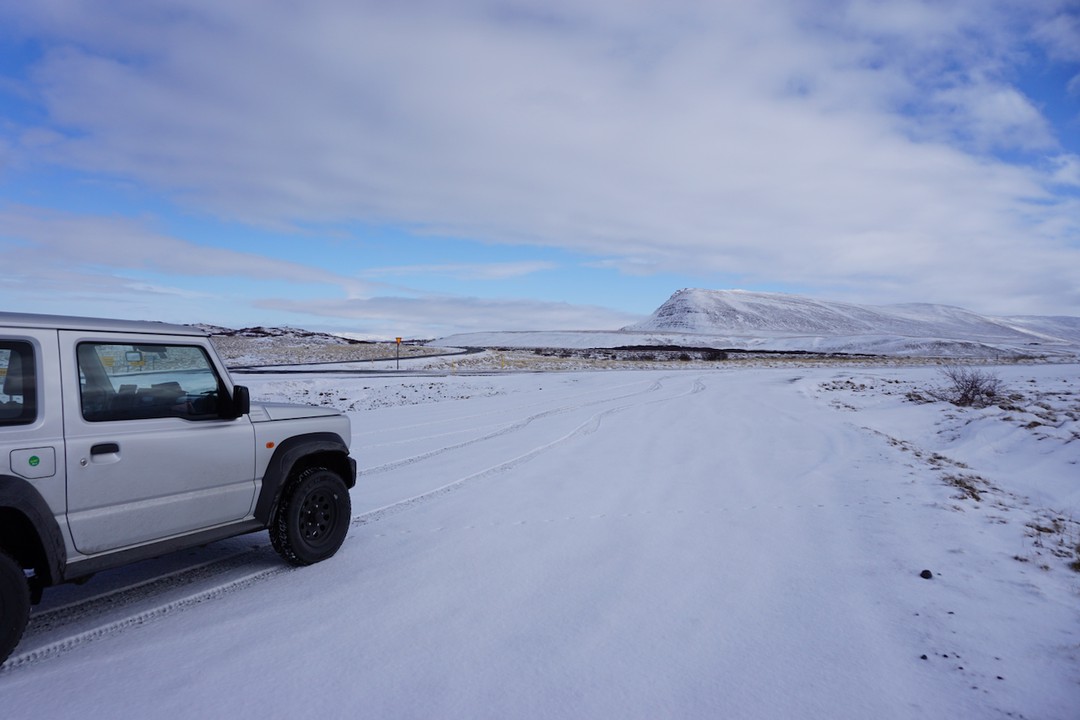 E2E Test Post 1: Iceland adventure with the Jimny! Snow roads and mountain views. #jdm #jimny #suzuki #offroad #iceland #adventure